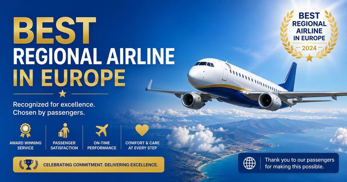 Best Regional Airline in Europe – Top Airlines for Comfortable Short-Haul Travel