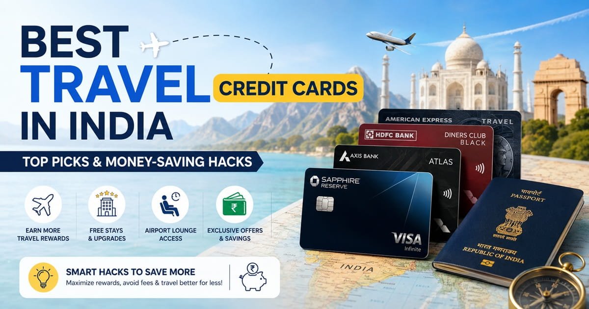 Best Travel Credit Cards in India - Top Picks and Money-Saving Hacks