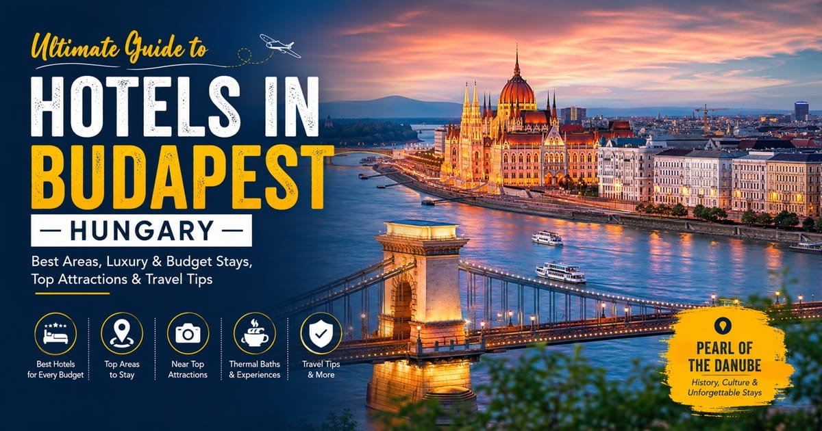 Hotels in Budapest Hungary - Best Areas, Luxury and Budget Stays