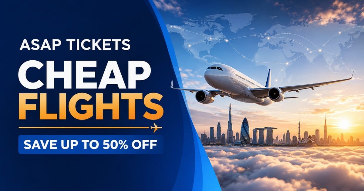 ASAP Tickets – Cheap Flights, Booking and Refunds