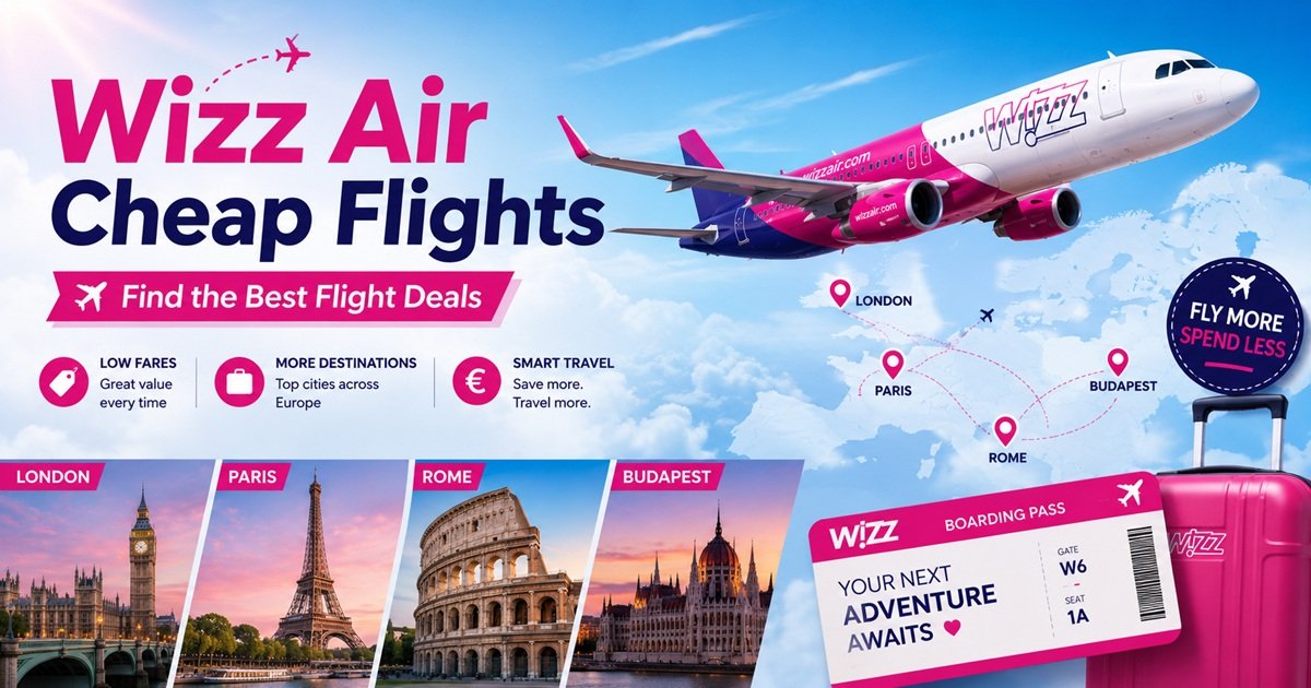 Wizz Air Cheap Flights - Deals, Baggage and Deals